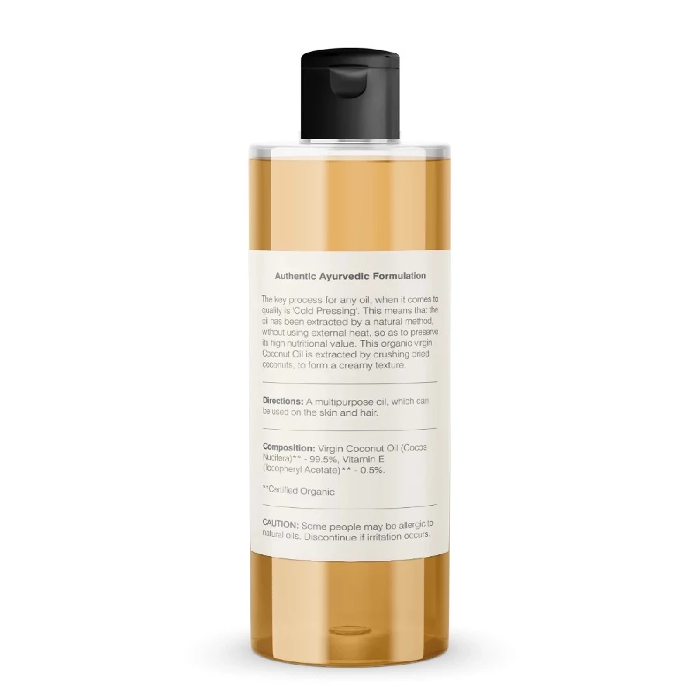 Organic Cold Pressed Virgin Oil Coconut, 500 ml-2.webp